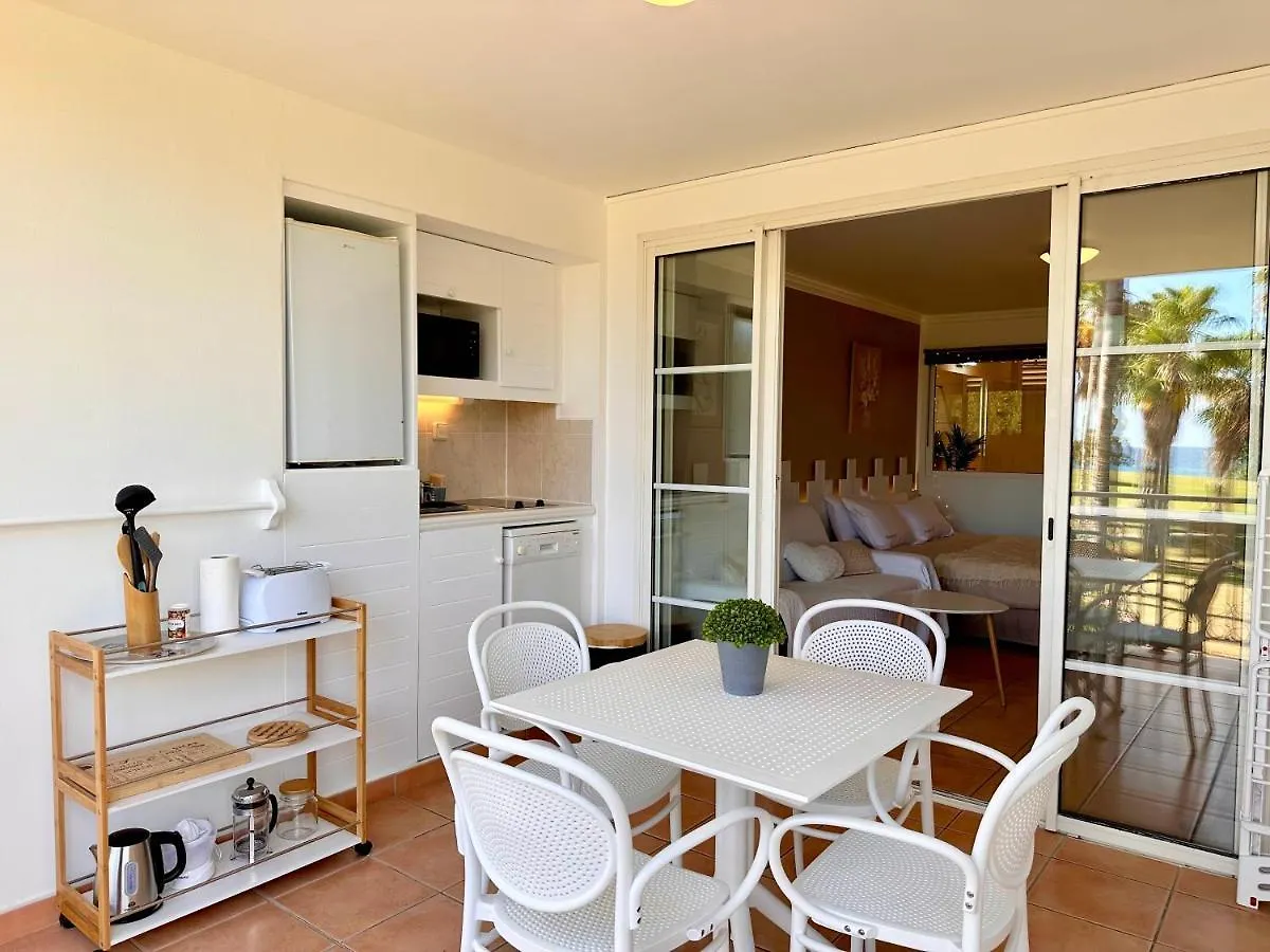 Curacao 13 Studio Vue Mer Proche Plage Dans Complexe Type Village Vacances Sainte-Luce 0*,